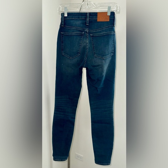 J.Crew Curvy Toothpick Jeans | Size 24 | Dark Wash Stretch Denim - Picture 4 of 8